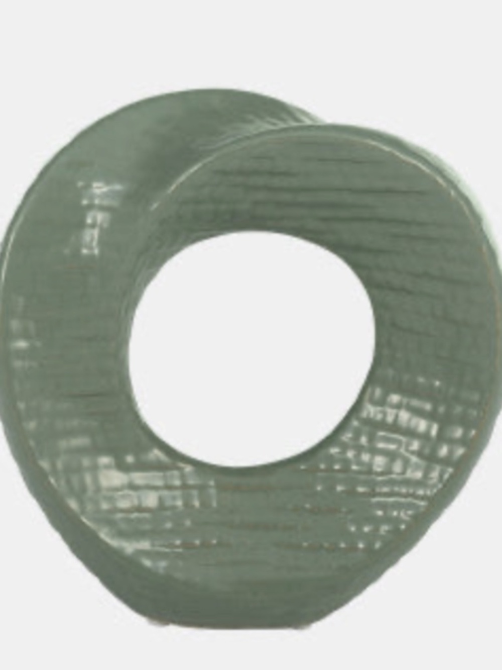Green Ring  8" Table Top Decor